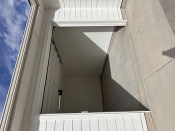 Indoor garage space